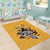 Custom Rugby Southern Hemisphere Area Rug Argentina AUNZ South Africa Mascot Gold - Polynesian Pride