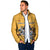 Custom Rugby Southern Hemisphere Padded Jacket Argentina AUNZ South Africa Mascot Gold - Polynesian Pride