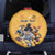 Custom Rugby Southern Hemisphere Spare Tire Cover Argentina AUNZ South Africa Mascot Gold - Polynesian Pride