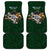 Custom Rugby Southern Hemisphere Car Mats Argentina AUNZ South Africa Mascot Green - Polynesian Pride