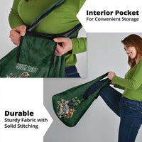 Custom Rugby Southern Hemisphere Grocery Bag Argentina AUNZ South Africa Mascot Green - Polynesian Pride