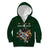Custom Rugby Southern Hemisphere Kid Hoodie Argentina AUNZ South Africa Mascot Green - Polynesian Pride