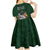 Custom Rugby Southern Hemisphere Kid Short Sleeve Dress Argentina AUNZ South Africa Mascot Green - Polynesian Pride