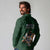 Custom Rugby Southern Hemisphere Long Sleeve Polo Shirt Argentina AUNZ South Africa Mascot Green - Polynesian Pride