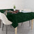 Custom Rugby Southern Hemisphere Tablecloth Argentina AUNZ South Africa Mascot Green - Polynesian Pride