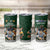 Custom Rugby Southern Hemisphere Tumbler Cup Argentina AUNZ South Africa Mascot Green - Polynesian Pride