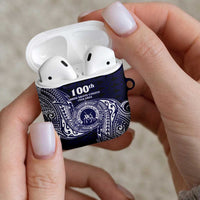 Tonga Queen Salote College 100th Years AirPods Case Est 1926 Tongan Ngatu Tapa - Polynesian Pride