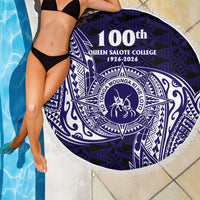 Tonga Queen Salote College 100th Years Beach Blanket Est 1926 Tongan Ngatu Tapa - Polynesian Pride