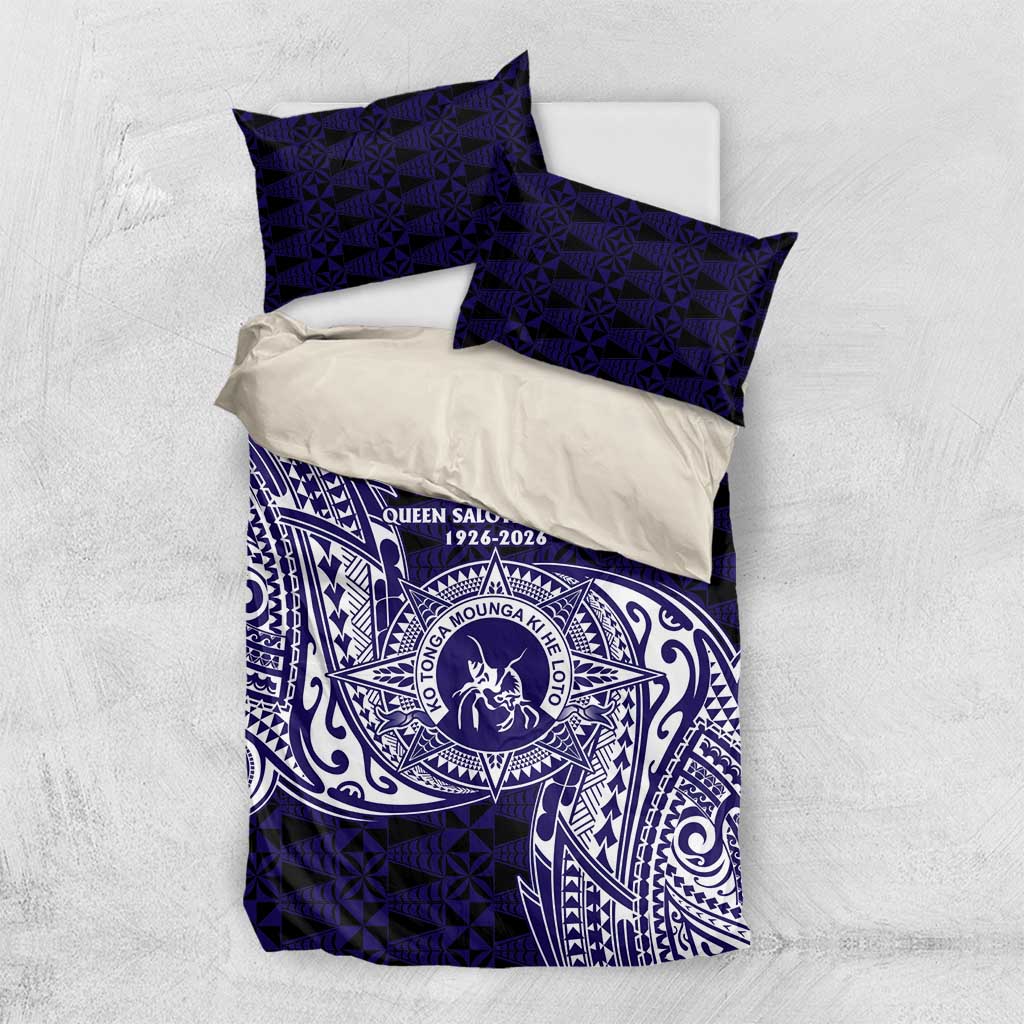 Tonga Queen Salote College 100th Years Bedding Set Est 1926 Tongan Ngatu Tapa - Polynesian Pride