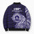 Tonga Queen Salote College 100th Years Bomber Puffer Jacket Est 1926 Tongan Ngatu Tapa - Polynesian Pride