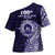 Tonga Queen Salote College 100th Years Cross Shoulder Shirt Est 1926 Tongan Ngatu Tapa - Polynesian Pride
