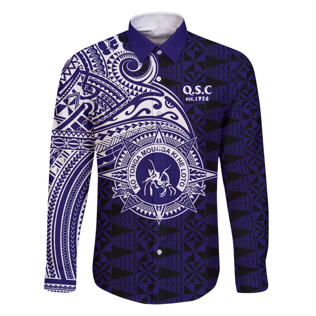 Tonga Queen Salote College 100th Years Family Matching Mermaid Dress and Hawaiian Shirt Est 1926 Tongan Ngatu Tapa - Polynesian Pride