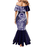 Tonga Queen Salote College 100th Years Family Matching Mermaid Dress and Hawaiian Shirt Est 1926 Tongan Ngatu Tapa - Polynesian Pride