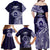 Tonga Queen Salote College 100th Years Family Matching Off Shoulder Maxi Dress and Hawaiian Shirt Est 1926 Tongan Ngatu Tapa - Polynesian Pride