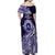 Tonga Queen Salote College 100th Years Family Matching Off Shoulder Maxi Dress and Hawaiian Shirt Est 1926 Tongan Ngatu Tapa - Polynesian Pride