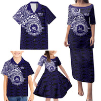 Tonga Queen Salote College 100th Years Family Matching Puletasi and Hawaiian Shirt Est 1926 Tongan Ngatu Tapa - Polynesian Pride