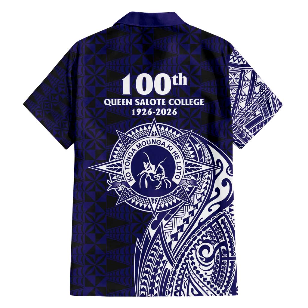 Tonga Queen Salote College 100th Years Family Matching Short Sleeve Bodycon Dress and Hawaiian Shirt Est 1926 Tongan Ngatu Tapa - Polynesian Pride
