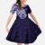Tonga Queen Salote College 100th Years Kid Short Sleeve Dress Est 1926 Tongan Ngatu Tapa - Polynesian Pride