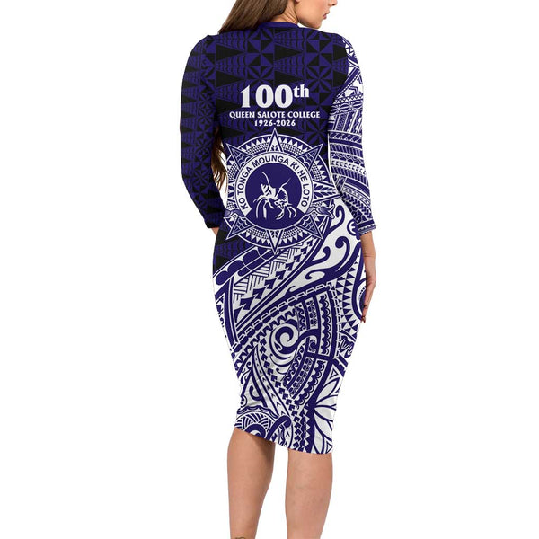 Queen Salote Tonga College Tongan Ngatu Pattern Short Sleeve Dress KID LT14 main image 1