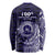 Tonga Queen Salote College 100th Years Long Sleeve Shirt Est 1926 Tongan Ngatu Tapa - Polynesian Pride