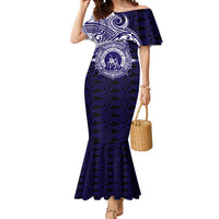 Tonga Queen Salote College 100th Years Mermaid Dress Est 1926 Tongan Ngatu Tapa - Polynesian Pride