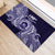Tonga Queen Salote College 100th Years Rubber Doormat Est 1926 Tongan Ngatu Tapa - Polynesian Pride