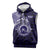 Tonga Queen Salote College 100th Years Sleeveless Hoodie Est 1926 Tongan Ngatu Tapa - Polynesian Pride
