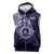 Tonga Queen Salote College 100th Years Sleeveless Zip Hoodie Est 1926 Tongan Ngatu Tapa - Polynesian Pride