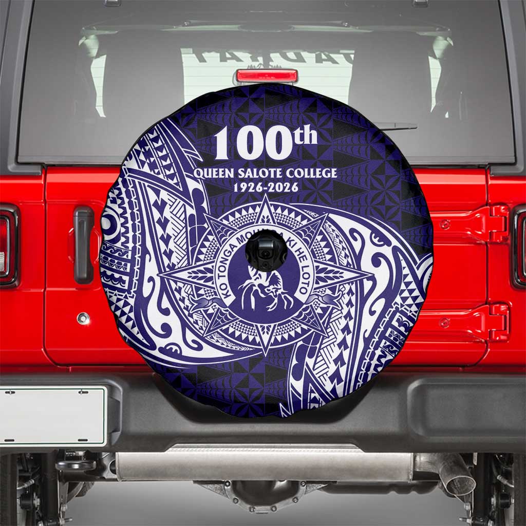 Tonga Queen Salote College 100th Years Spare Tire Cover Est 1926 Tongan Ngatu Tapa - Polynesian Pride