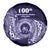 Tonga Queen Salote College 100th Years Spare Tire Cover Est 1926 Tongan Ngatu Tapa - Polynesian Pride