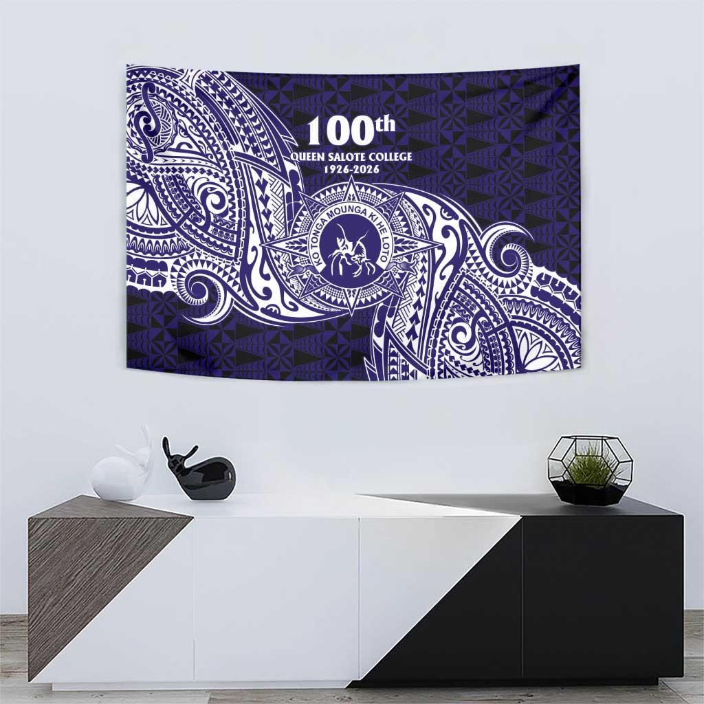 Tonga Queen Salote College 100th Years Tapestry Est 1926 Tongan Ngatu Tapa - Polynesian Pride