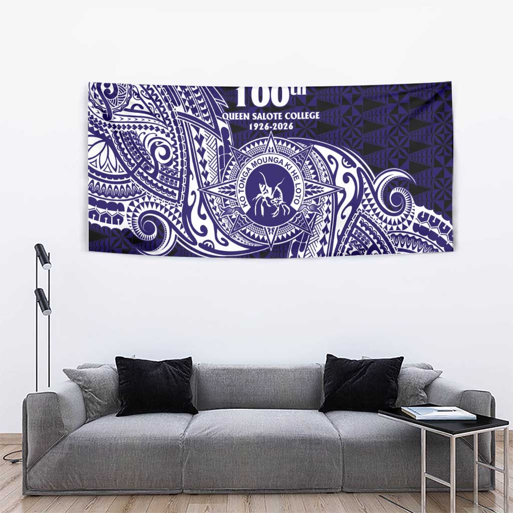 Tonga Queen Salote College 100th Years Tapestry Est 1926 Tongan Ngatu Tapa - Polynesian Pride