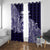 Tonga Queen Salote College 100th Years Window Curtain Est 1926 Tongan Ngatu Tapa - Polynesian Pride