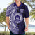Tonga Queen Salote College 100th Years Hawaiian Shirt Blue Tonga Kupesi Uniquely Pacific Art - Polynesian Pride