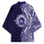 Tonga Queen Salote College 100th Years Kimono Blue Tonga Kupesi Uniquely Pacific Art - Polynesian Pride