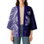 Tonga Queen Salote College 100th Years Kimono Blue Tonga Kupesi Uniquely Pacific Art - Polynesian Pride