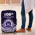 Tonga Queen Salote College 100th Years Luggage Cover Blue Tonga Kupesi Uniquely Pacific Art - Polynesian Pride