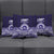 Tonga Queen Salote College 100th Years Pillow Cover Blue Tonga Kupesi Uniquely Pacific Art - Polynesian Pride