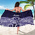 Tonga Queen Salote College 100th Years Sarong Blue Tonga Kupesi Uniquely Pacific Art - Polynesian Pride