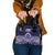 Tonga Queen Salote College 100th Years Shoulder Handbag Blue Tonga Kupesi Uniquely Pacific Art - Polynesian Pride