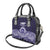 Tonga Queen Salote College 100th Years Shoulder Handbag Blue Tonga Kupesi Uniquely Pacific Art - Polynesian Pride