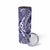 Tonga Queen Salote College 100th Years Skinny Tumbler Blue Tonga Kupesi Uniquely Pacific Art - Polynesian Pride
