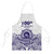 Tonga Queen Salote College 100th Years Apron White Tonga Kupesi Uniquely Pacific Art - Polynesian Pride