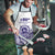 Tonga Queen Salote College 100th Years Apron White Tonga Kupesi Uniquely Pacific Art - Polynesian Pride