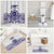 Tonga Queen Salote College 100th Years Bathroom Set White Tonga Kupesi Uniquely Pacific Art - Polynesian Pride