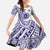 Tonga Queen Salote College 100th Years Family Matching Puletasi and Hawaiian Shirt White Tonga Kupesi Uniquely Pacific Art - Polynesian Pride