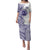 Tonga Queen Salote College 100th Years Family Matching Puletasi and Hawaiian Shirt White Tonga Kupesi Uniquely Pacific Art - Polynesian Pride