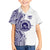 Tonga Queen Salote College 100th Years Family Matching Summer Maxi Dress and Hawaiian Shirt White Tonga Kupesi Uniquely Pacific Art - Polynesian Pride