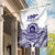 Tonga Queen Salote College 100th Years Garden Flag White Tonga Kupesi Uniquely Pacific Art - Polynesian Pride