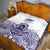 Tonga Queen Salote College 100th Years Quilt White Tonga Kupesi Uniquely Pacific Art - Polynesian Pride
